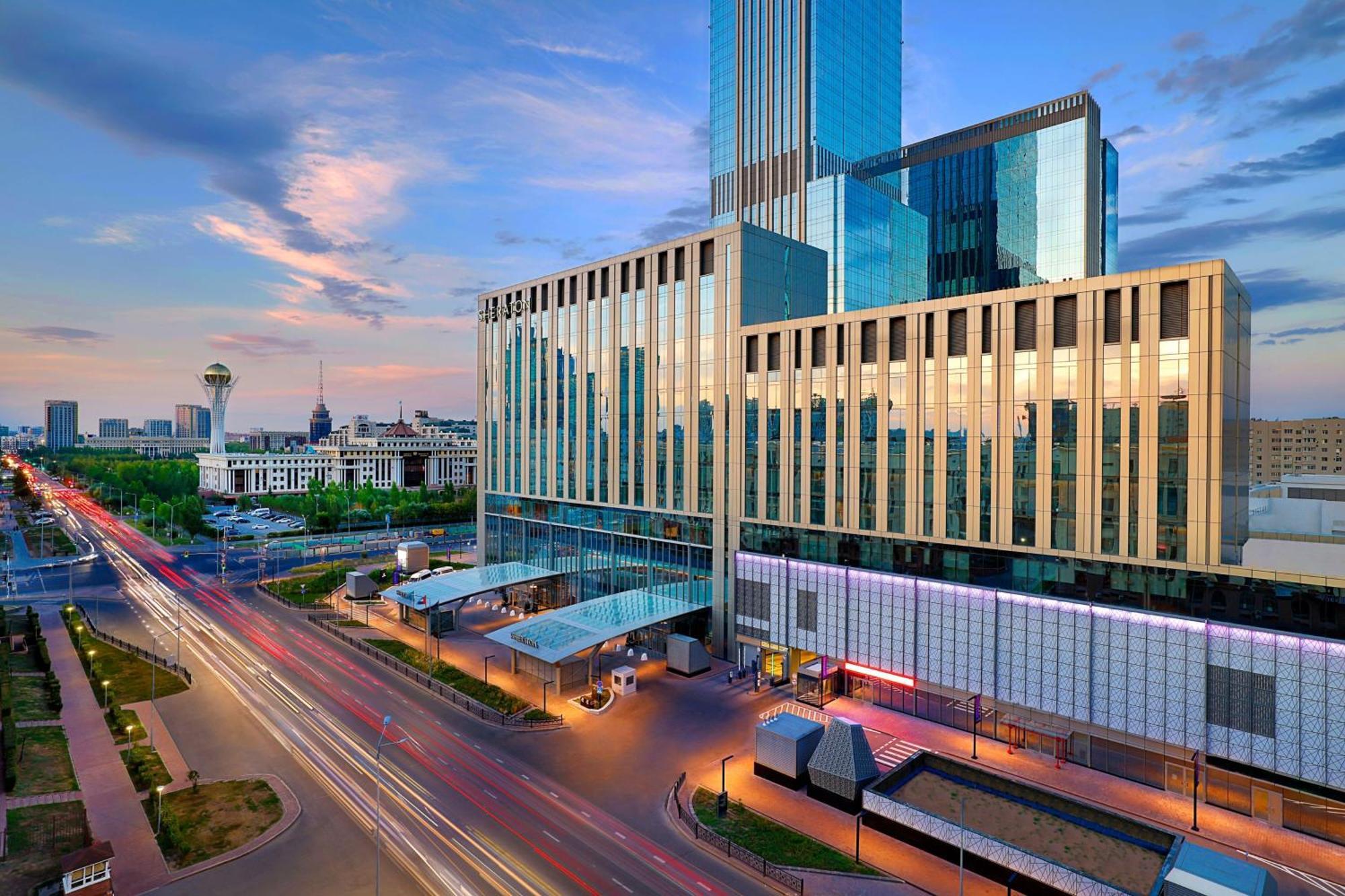 Sheraton Astana Hotel المظهر الخارجي الصورة Hilton Astana